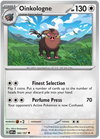 Pokemon Scarlet & Violet Obsidian Flames Oinkologne Card #184