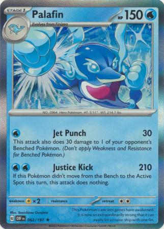 [Collector Troves] Pokemon Scarlet & Violet Obsidian Flames Palafin Card