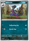 Pokemon Scarlet & Violet Obsidian Flames Salazzle Card