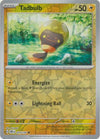 Pokemon Scarlet & Violet Obsidian Flames Tadbulb Card #074 reverse