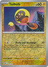 Pokemon Scarlet & Violet Obsidian Flames Tadbulb Card reverse #076