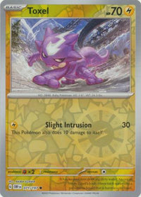 [Collector Troves] Pokemon Scarlet & Violet Obsidian Flames Toxel Card