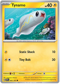 [Collector Troves] Pokemon Scarlet & Violet Obsidian Flames Tynamo Card