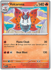 Pokemon Scarlet & Violet Obsidian Flames Volcarona Card