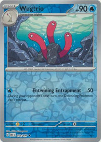 Pokemon Scarlet & Violet Obsidian Flames Wugtrio Card reverse