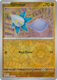 Pokemon Scarlet & Violet Paldea Evolved Glimmet Card reverse