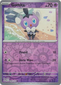 Pokemon Scarlet & Violet Paldea Evolved Gothita Card reverse