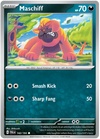 Pokemon Scarlet & Violet Paldea Evolved Maschiff Card