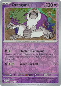 Pokemon Scarlet & Violet Paldea Evolved Oranguru Card reverse