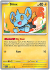 Pokemon Scarlet & Violet Paldea Evolved Shinx Card