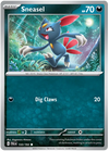 Pokemon Scarlet & Violet Paldea Evolved Sneasel Card