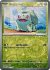 Pokemon Scarlet & Violet Pokemon 151 Bulbasaur Card cosmo holo