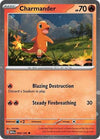 Pokemon Scarlet & Violet Pokemon 151 Charmander Card cosmo holo