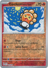 Pokemon Scarlet & Violet Surging Sparks Castform Sunny Form Card Reverse