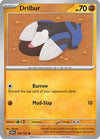 Pokemon Scarlet & Violet Surging Sparks Drilbur Card