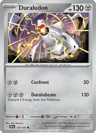 Pokemon Scarlet & Violet Surging Sparks Duraludon Card