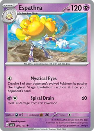 Pokemon Scarlet & Violet Surging Sparks Espathra Card