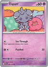 Pokemon Scarlet & Violet Surging Sparks Espurr Card