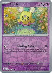 Pokemon Scarlet & Violet Surging Sparks Flittle Card reverse