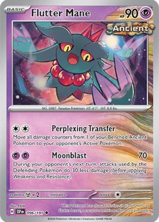 Pokemon Scarlet & Violet Surging Sparks Flutter Mane Card