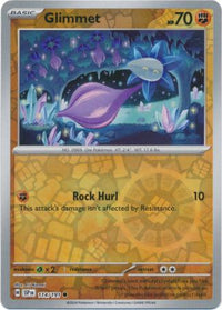 Pokemon Scarlet & Violet Surging Sparks Glimmet Card reverse