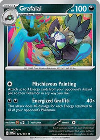 Pokemon Scarlet & Violet Surging Sparks Grafaiai Card