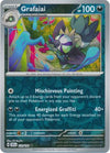 Pokemon Scarlet & Violet Surging Sparks Grafaiai Card Reverse