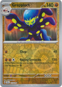 Pokemon Scarlet & Violet Surging Sparks Grapploct Card reverse