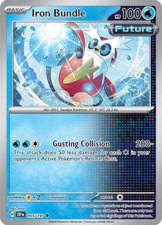 Pokemon Scarlet & Violet Surging Sparks Iron Bundle Card