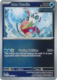 Pokemon Scarlet & Violet Surging Sparks Iron Bundle Card reverse