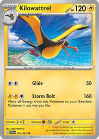 Pokemon Scarlet & Violet Surging Sparks Kilowattrel Card