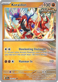 Pokemon Scarlet & Violet Surging Sparks Koraidon Card