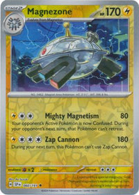 Pokemon Scarlet & Violet Surging Sparks Magnezone Card reverse