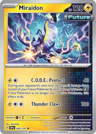 Pokemon Scarlet & Violet Surging Sparks Miraidon Card