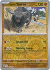 Pokemon Scarlet & Violet Surging Sparks Paldean Tauros Card reverse