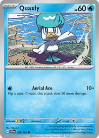 Pokemon Scarlet & Violet Surging Sparks Quaxly Card