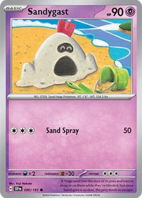 Pokemon Scarlet & Violet Surging Sparks Sandygast Card