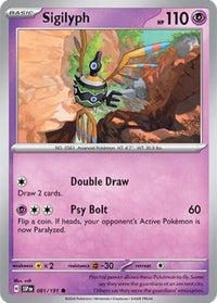 Pokemon Scarlet & Violet Surging Sparks Sigilyph Card