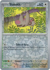 Pokemon Scarlet & Violet Surging Sparks Slakoth Card reverse