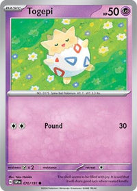 Pokemon Scarlet & Violet Surging Sparks Togepi Card