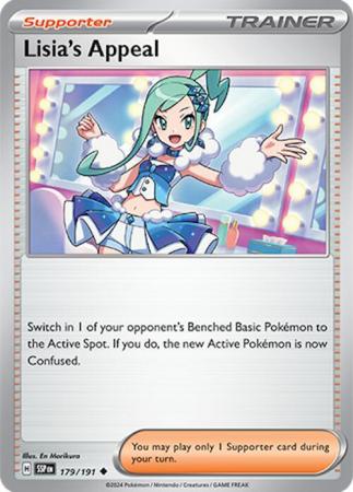 Pokemon Scarlet & Violet Surging Sparks Trainer Lisia's Appeal Card