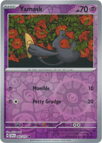 Pokemon Scarlet & Violet Surging Sparks Yamask Card reverse