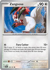 Pokemon Scarlet & Violet Surging Sparks Zangoose Card