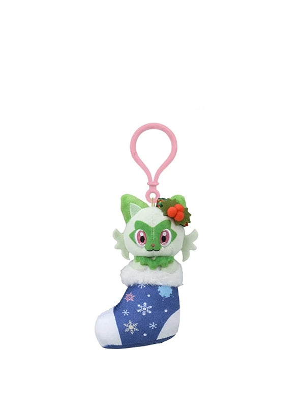 Pokemon Sprigatito Paldea's Christmas Market Bag Charm