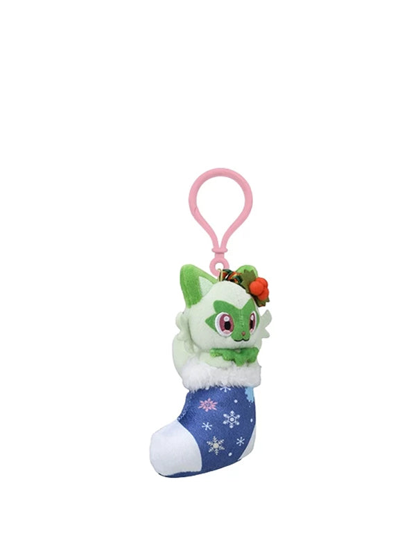 Pokemon Sprigatito Paldea's Christmas Market Bag Charm 2
