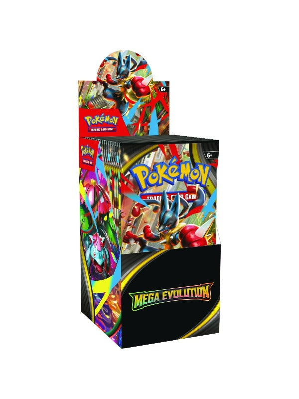 Pokemon TCG MEGA Evolution Booster Display Box (18 Packs)