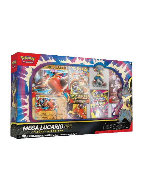 Pokemon TCG November Figure Box: Mega Lucario ex Figure Collection