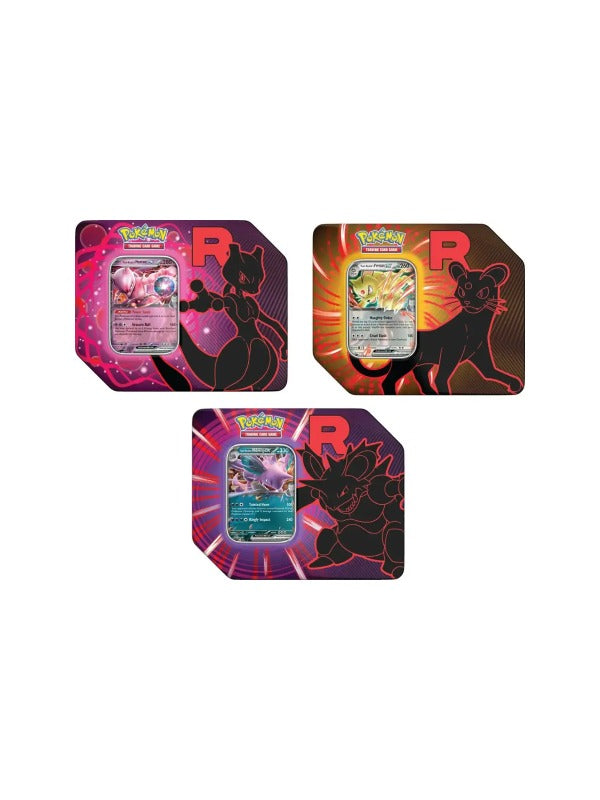 Pokemon TCG Team Rocket Tin (Set of 3) #6