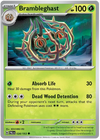  Pokemon Scarlet & Violet Paldea Evolved Brambleghast Card