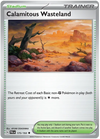 Pokemon Scarlet & Violet Paldea Evolved Calamitous Wasteland Card